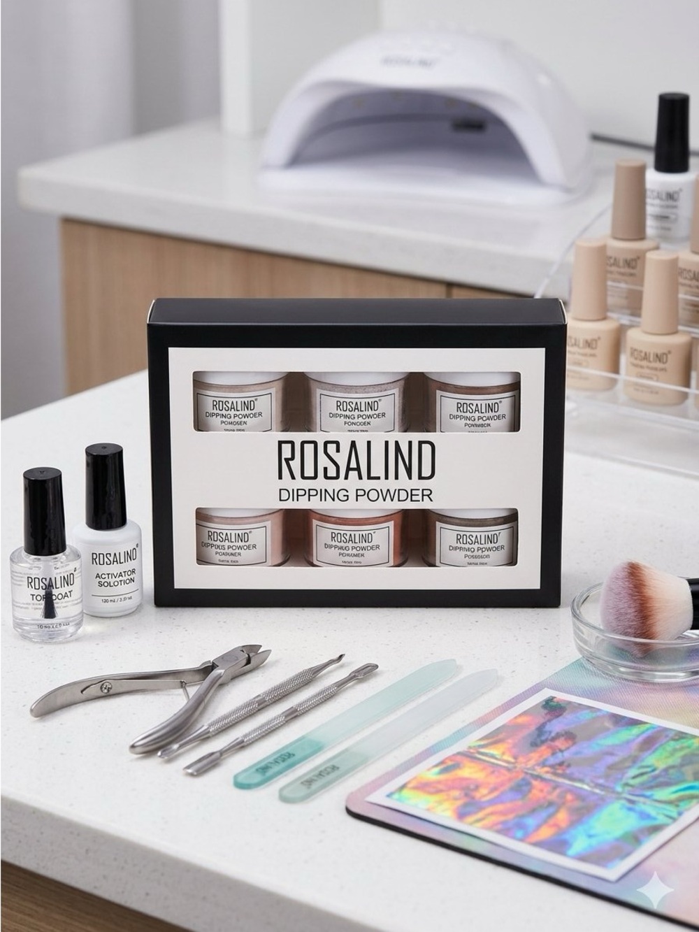Dipping Powder Set - Neutral Beige Shades